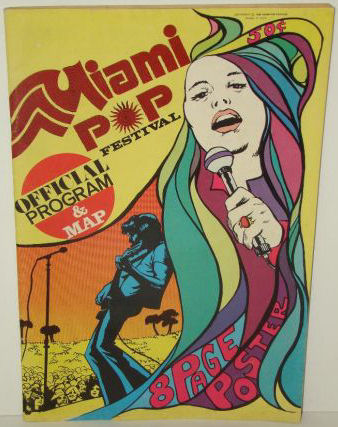<i>Miami Pop Festival Program</i>.  <pr> 