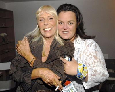 Joni and Rosie O'Donnell. Photo by Kevin Mazur 