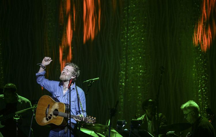 Singer Glen Hansard performs "Coyote" during Luminato's "Joni: A Portrait in Song - A Birthday Happening Live at Massey Hall". June 18, 2013. TARA WALTON / TORONTO STAR 