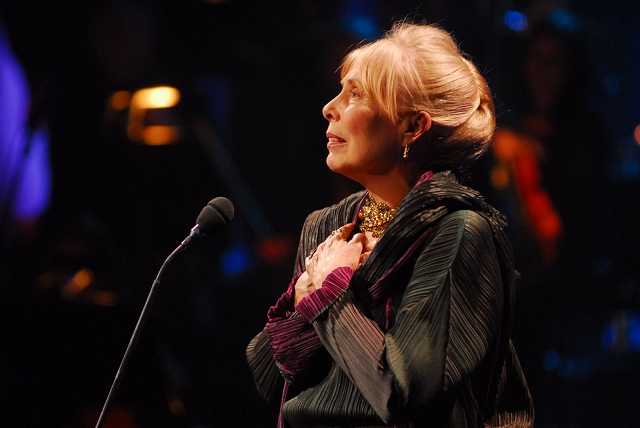 <i> This is a great honor for all musicians.</i><br>
- Joni accepting her induction.